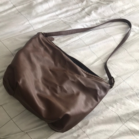 h&m faux leather bag